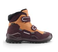 Lowa Winterschuhe Milo Evo GTX High (Klettverschluss, Textil/Synthetik, wasserdicht) 2026 bordeauxrot/ton Kleinkinder, Größe Euro (US) 30 (13)