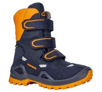 Lowa - Kid's Milo Evo GTX Hi Junior - Winterschuhe, Gr. 40 UK 6.5, blau (Navy/Orange)