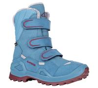Lowa Winterschuhe Milo Evo GTX High (Textil/Synthetik, wasserdicht) türkis/pink Kinder, Größe Euro (US) 34 (3)