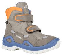 Lowa Winterschuhe Milo Evo Mid GTX (Textil/Synthetik, wasserdicht) braun/orange Kinder, Größe Euro (US) 38 (6)