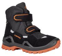 Lowa - Kid's Milo Evo GTX Mid Junior - Winterschuhe, Gr. 38 UK 5, schwarz (Schwarz/Orange)