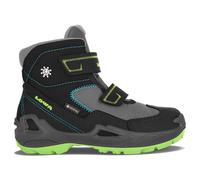 Lowa - Kid's Milo GTX MID - Winterschuhe, Gr. 37, schwarz (Black/Turquoise)