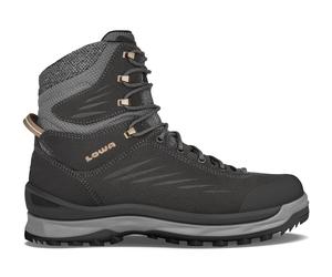 Lowa Winterstiefel Callisto GTX (Veloursleder, wasserdicht) anthrazitgrau/ocker Herren, Größe Euro (US) 46,5 (12,5)