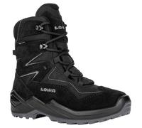 Lowa Winterstiefel Lino GTX High (Veloursleder/Textil, wasserdicht) 2024 schwarz/grau Kinder, Größe Euro (US) 40 (7,5)