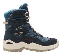 Lowa Winterstiefel Lino GTX High (Veloursleder/Textil, wasserdicht) 2025 navyblau/dune Kinder, Größe Euro (US) 36 (4,5)
