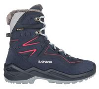 Lowa Winterstiefel Lino GTX High (Veloursleder/Textil, wasserdicht) 2025 navyblau/fuchsia Kinder, Größe Euro (US) 41
