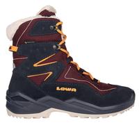 Lowa Winterstiefel Lino GTX High (Veloursleder/Textil, wasserdicht) 2025 navyblau/rot Kinder, Größe Euro (US) 39 (6,5)