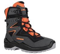 Lowa Winterstiefel Lino GTX (Textil/Synthetik, wasserdicht) graphitegrau/orange Kinder/Jugendliche, Größe Euro (US) 41 (8)