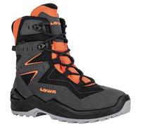 Lowa Winterstiefel Lino GTX (Textil/Synthetik, wasserdicht) graphitgrau/orange Kinder, Größe Euro (US) 36 (4,5)