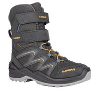Lowa Winterstiefel Maddox Warm GTX HI (Textil/Synthetik, wasserdicht) graphitegrau/stahlblau Kinder, Größe Euro (US) 37 (5)