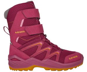 Lowa Winterstiefel Maddox Warm High GTX (Textil/Synthetik, wasserdicht) 2025 beere/aprikose Kleinkinder, Größe Euro (US) 33 (2)