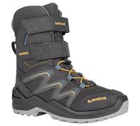 Lowa Winterstiefel Maddox Warm High GTX (Textil/Synthetik, wasserdicht) graphitegrau/stahlblau Kinder, Größe Euro (US) 26 (9,5)