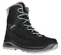 Lowa Winterstiefel Ottawa GTX 2024 (Veloursleder/Textil, wasserdicht) schwarz/jadegrün Damen, Größe Euro (US) 39 (7,5)