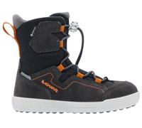Lowa Winterstiefel Raik 2 High GTX (Veloursleder/Textil, wasserdicht) schwarz/orange Kleinkinder, Größe Euro (US) 35 (3,5)