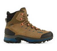 Lowa - Trekkingschuhe Gore-Tex - Randir Gtx Mid Ws Stone / Petrol für Damen aus Leder - Größe 3,5 UK - Beige Beige 3.5 UK