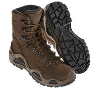 Lowa Military-Stiefel-Arbeitsschuhe Z-8N GTX C (Nubukleder, wasserdicht) braun Herren, Größe Euro (US) 41,5 (8,5)