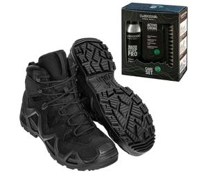 Lowa - Zephyr GTX MID MK2 Schuhe - Black + Care Set zur Schuhpflege - Set 51