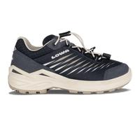 Wanderschuh LOWA "ZIRROX II GTX LO JR", Kinder, Gr. 39, navy, dune, Synthetik, Textil, Schuhe Wanderschuh, wasserdicht (81592829-39) navy, dune