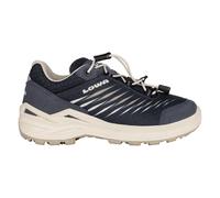 Wanderschuh LOWA "ZIRROX II GTX LO JR", Kinder, Gr. 39, navy, dune, Synthetik, Textil, Schuhe Wanderschuh, wasserdicht (81592829-39) navy, dune