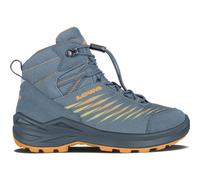 LOWA Stiefel mittel ZIRROX II GTX MID JR petrol/mango, 33
