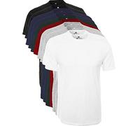 Lower East Basic Rundhals T-Shirts für Herren 3er I 5er I 10er Pack aus 100% Baumwolle in vielen Farben