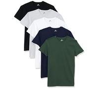 Lower East Basic Rundhals T-Shirts für Herren 3er I 5er I 10er Pack aus 100% Baumwolle in vielen Farben
