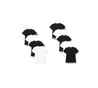 Lower East Basic T-Shirts mit V-Ausschnitt für Herren 3er I 5er I 10er Pack aus 100% Baumwolle in vielen Farben