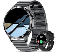 LOYEWAIER Smartwatch Männer Militär mit Telefonfunktion extra große displ Bluetooth Uhr Mann wasserdicht Outdoor Sport Blutdruckmessgerät Fitness Tracker für Android IOS