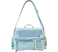 Lpitoy Kawaii Ita Bag Transparente Umhängetasche Anime-Logo-sichtfenster Japanische Süße Messenger Bag Y2k Schultertasche Für Damen