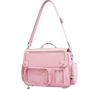 Lpitoy Kawaii Ita Bag Transparente Umhängetasche Anime-Logo-sichtfenster Japanische Süße Messenger Bag Y2k Schultertasche Für Damen