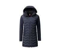 LPO Damen Steppmantel mit Softshell-Einsätzen Luna - 38 / navy