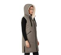 LPO Damen Wendemantel mit Sherpafleece-Innenseite Mascho - 46 / beige