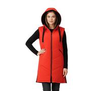 Steppweste LPO "Mascho", Damen, Gr. 46 (L), rot (poppy rot), 100% Polyester, regular fit, Westen, Wendeweste (52056256-46) poppy rot