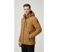 LPO Herren Steppjacke im Materialmix mit abnehmbarer Kapuze Justin - 56 / black