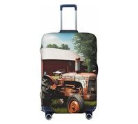 LPSRTWE Reisegepäckhülle, kratzfest, elastisch, dick, Gepäckschutz, waschbar, für Firma, Traktor, Kofferhülle, passend für 45,7 - 81,3 cm (18 - 32 Zoll) Gepäck, Schwarz , XL