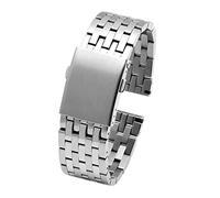 LQXHZ Edelstahl-Uhrenarmband Kompatibel Mit Diesel DZ4316 DZ7395 7305 4209 4215 Herren-Armbanduhr Aus Massivem Metall, 24 Mm, 26 Mm, 28 Mm, 30 Mm (Color : B Silver, Size : 30mm)