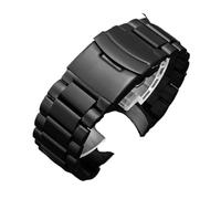 LQXHZ Edelstahlarmband Kompatibel Mit Luminox Herrenuhrenarmband 1920 1925 1940 1945 1861 26 Mm Uhrenarmband Armband(Black)