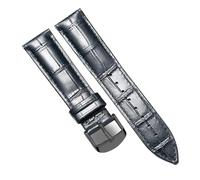 LQXHZ Ersatz-Uhrenarmband Aus Leder For Damen Und Herren, 12 Mm, 14, 16, 18, 20, 22(Black-BK,16mm)