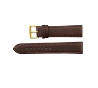 LQXHZ Litchi Echtleder-Uhrenarmband, Leinwandbindung, Uhrenarmband For Damen Und Herren, 8 Mm, 10 Mm, 12 Mm, 14 Mm, 16 Mm, 18 Mm, 20 Mm, 22 Mm, 24 Mm(Plain Dark Brown,24mm)