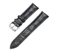 LQXHZ Rindsleder Echtlederarmband 12 13 14 15 16 17 18 19 20 21 22 23 24 26mm Release Universal Uhrenarmband(Black,23mm)