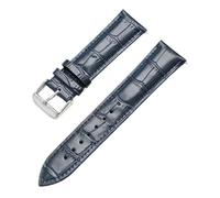 LQXHZ Rindsleder Echtlederarmband 12 13 14 15 16 17 18 19 20 21 22 23 24 26mm Release Universal Uhrenarmband(Royal blue,16mm)