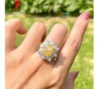 LRGKMCWTOB Blindbox-Ring, Zirkon-Ring, Öffnung, Geburtstagsgeschenk, Verlobung, Hochzeit, Jahrestag, Cocktail-Party, Temperament, voller Diamant, Zirkon, Nischen-Design, zufälliger Stil, 2 Stück