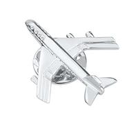 LRXFPIYF Airplane Brosche Pin Vintage Hochzeit Messing Emaille Herren Damen Brustnadel Kragenbrosche für Geschenk Party Feier Home 21x25cm
