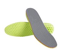 LRXIYODE 1paar Atmungsaktive Einlegesohlen Zur Höhensteigerung Unsichtbare Fersenerhöhung Für Damen Und Herren Grün Rutschfest Und Schockabsorbierend
