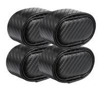 LRXIYODE 4 Stück Uhrenkissen aus Carbonfaser Formstabile Armband Präsentationskissen mit Schwammfüllung Kleines Schmuckkissen für Uhrenbox und Uhrenbeweger