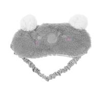 LRXIYODE Weiche Atmungsaktive Koala plüsch schlafmaske für Frauen und Jugendliche Lichtundurchlässige Bequeme Augenbinde Verstellbar für Reisen Büro und Zuhause Süße Cartoon tier