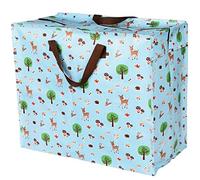 LS-LebenStil XXL Jumbo Bag Wald Reh Einkaufstasche Shopper Riesentasche Tasche Allzwecktasche Recycelt