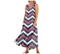 LSAltd 70er Jahre Bekleidung Damen Abendkleid Lang Elegant Für Hochzeit Maxikleid Damen Bodycon Basic Minikleid Gerafftes Kleid Abendkleider Große Größen Kurzarm Gothic Kleider,Dark Blue,4XL