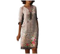 LSAltd Abschlussballkleid Hochzeitsgast Kleid Damen Mit Schlitz Damen Spaghetti Kleid Tüllrock Lang Ärmelloses Sommer-Frauen Party V-Ausschnitt Mit Maxi-Taschen Kleid,Grau,S