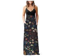 LSAltd Ballkleider Damen Lang Sexy Kleider Festliches Kleid Mädchen Cocktailkleid Sommerkleid Midi Kurz Meerjungfrau Fischschuppe Druck Tank Kleid,1-Red,XL